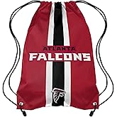 FOCO Atlanta Falcons NFL Team Stripe Wordmark Drawstring Backpack