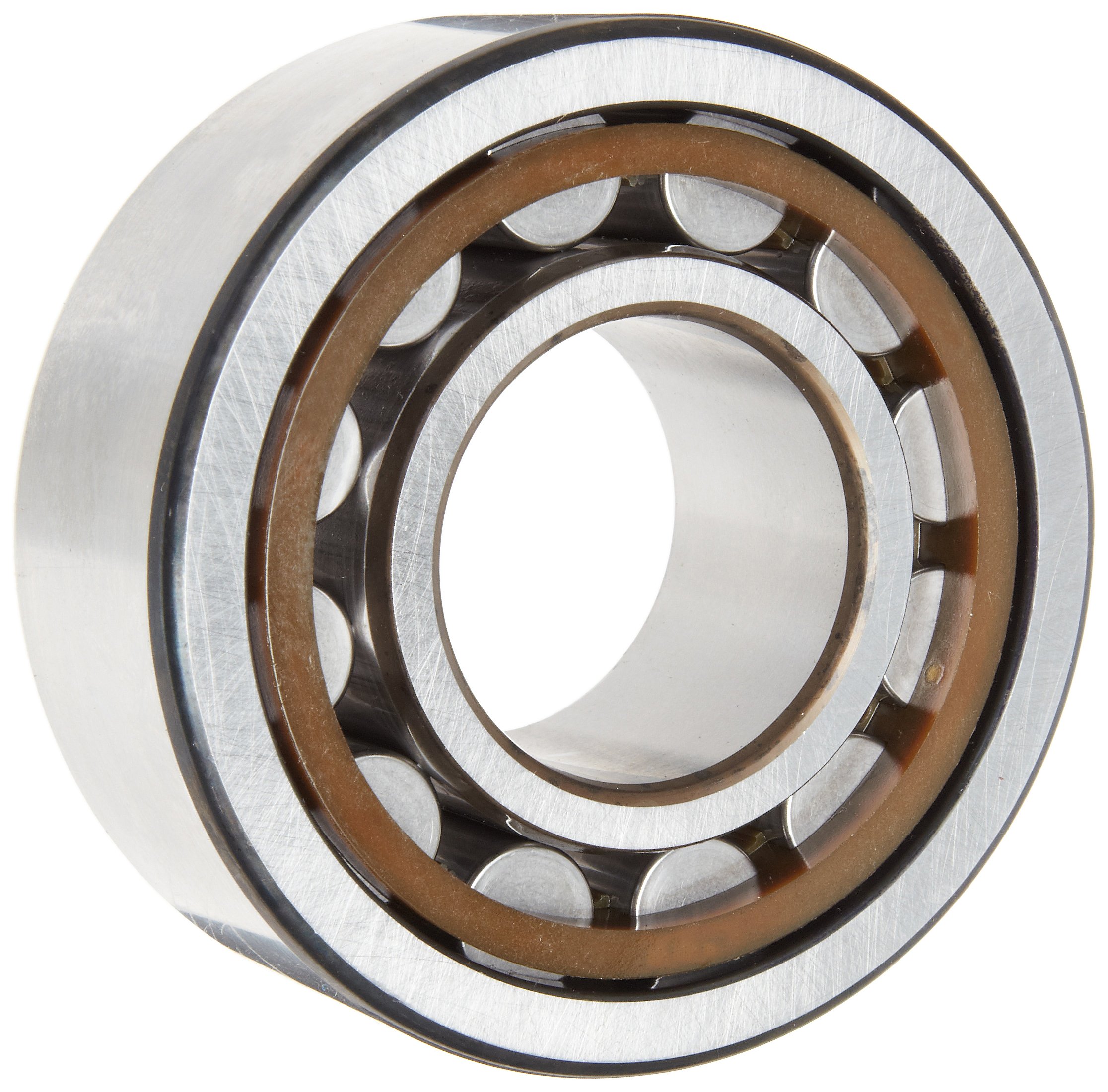 SKF Cylindrical Radial Roller Bearing, 80 ID, Bearing steel