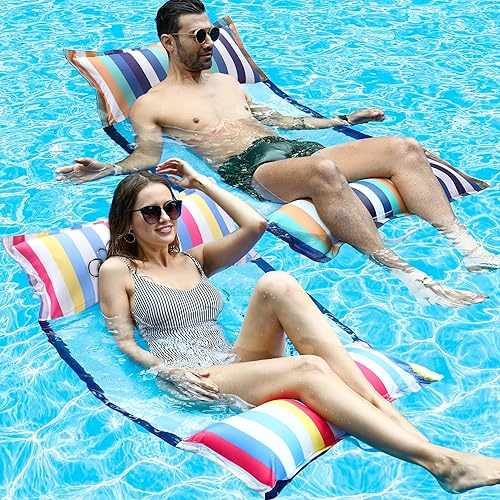 Water Hammock Swimming Pool Hammock Multi-purpose Inflatable