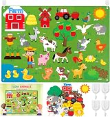 WATINC Solar System Felt Story Board Educational Toy Montessori Preschool Kit