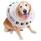 BooBooLoon Inflatable Pet Recovery Collar 1 Large