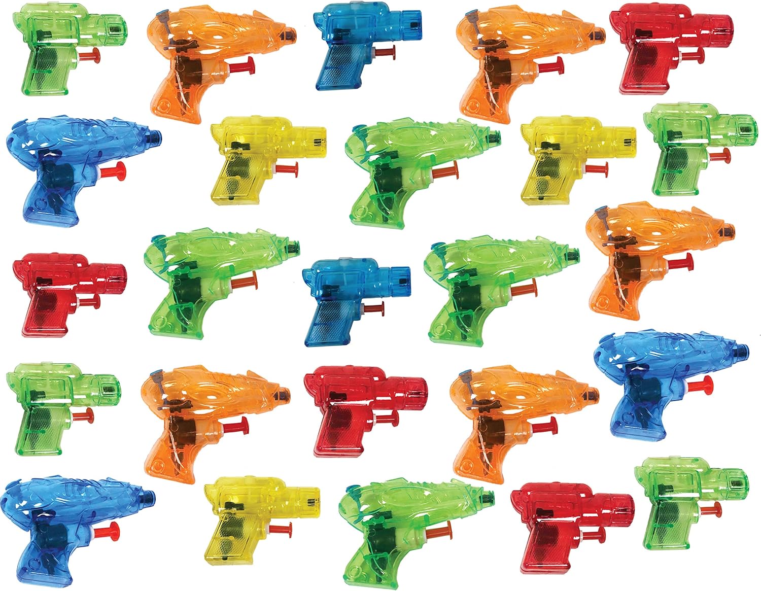 AHC Water Gun Plastic Assorted 25 pc.: Toys & Games