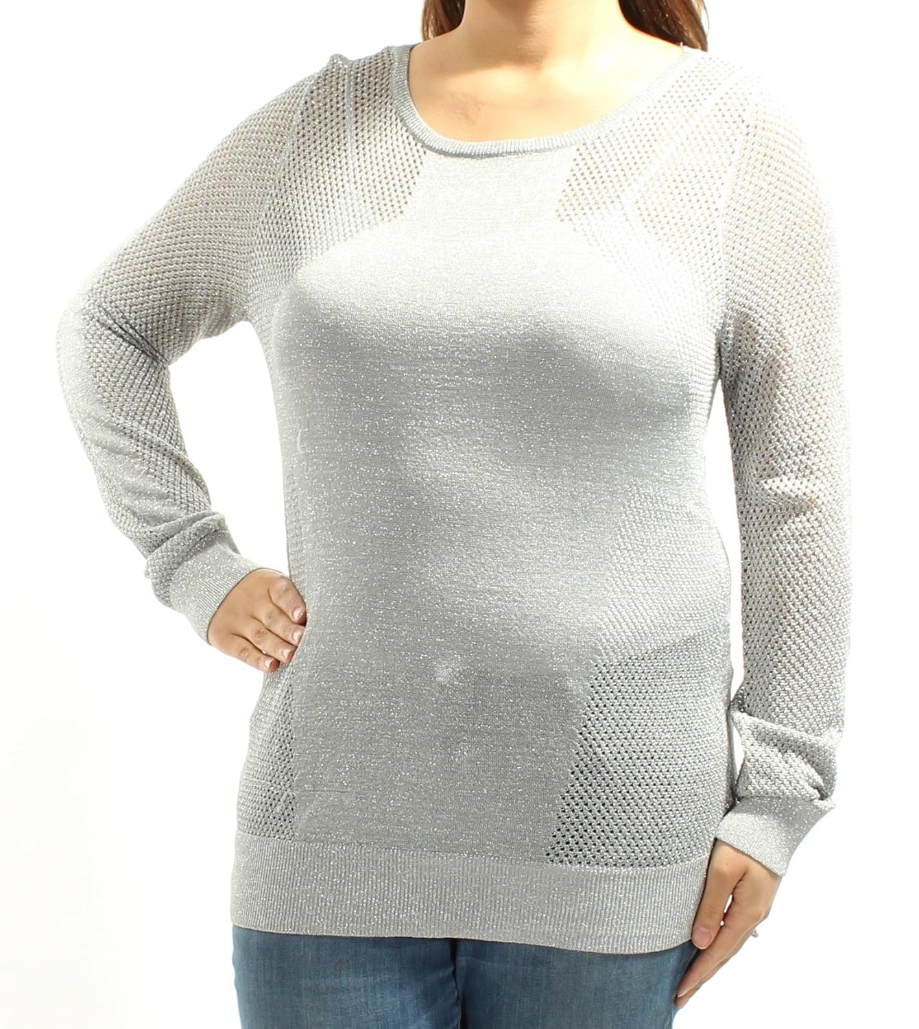 michael kors pants womens silver