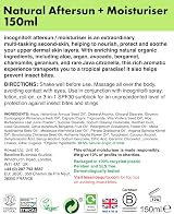 Incognito After Sun Moisturiser 150ml Organic 2 in 1 Soft Skin Insect Bite view 6