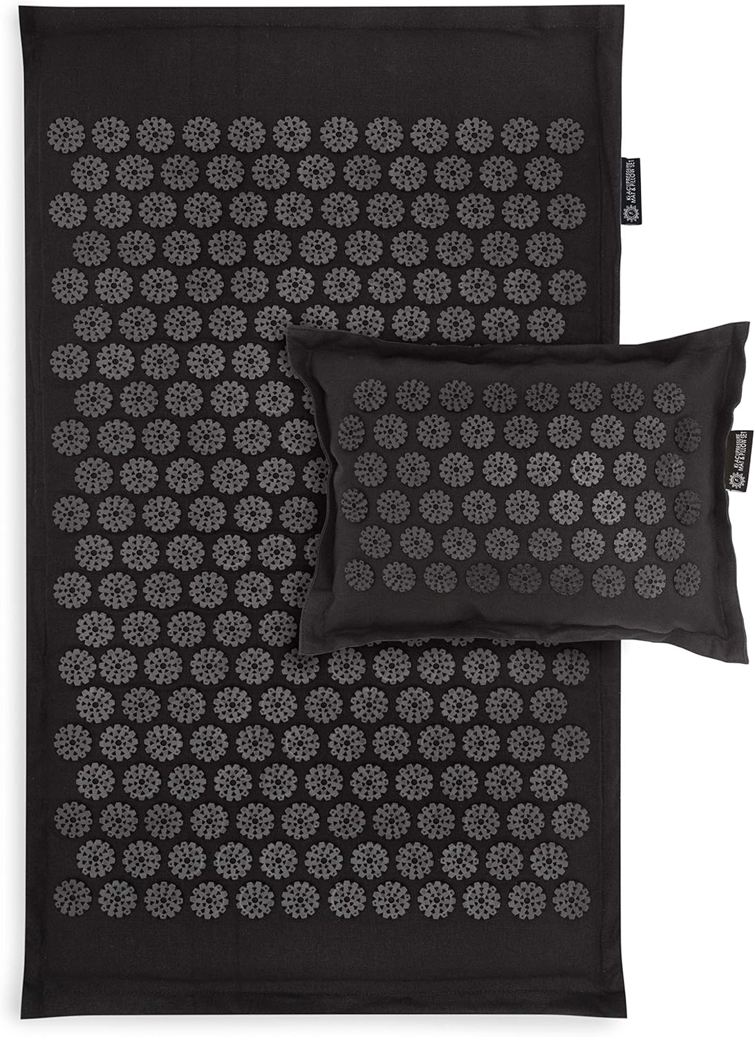 ProsourceFit Acupressure Mat and Pillow Set - Orange: Sports & Outdoors