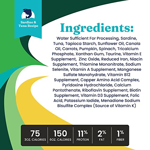 Solid Gold Wet Cat Food Shreds in Gravy Canned Cat Food Made w/Real