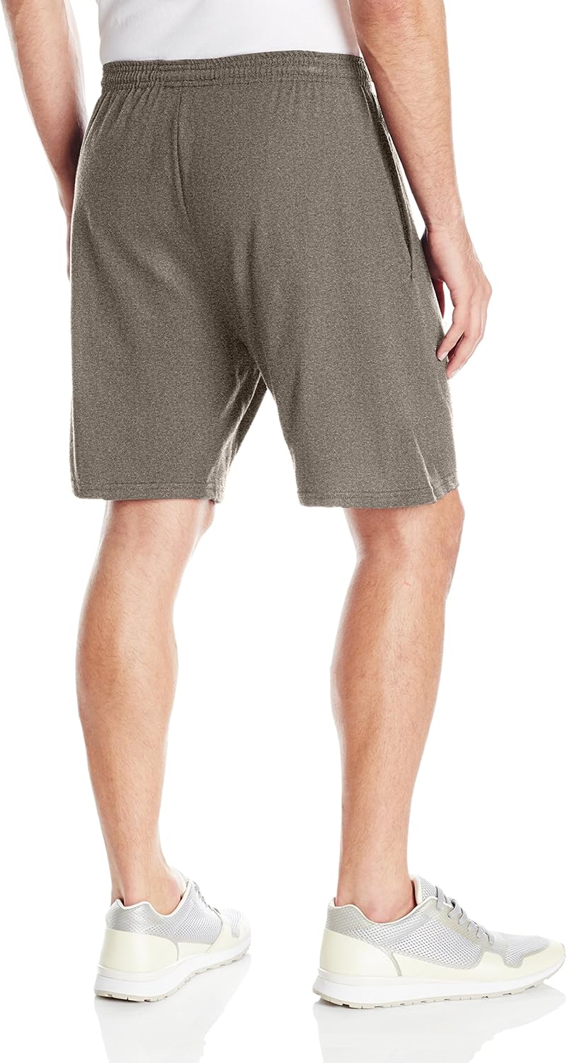 Hanes Men's Jersey Short with Pockets: Clothing