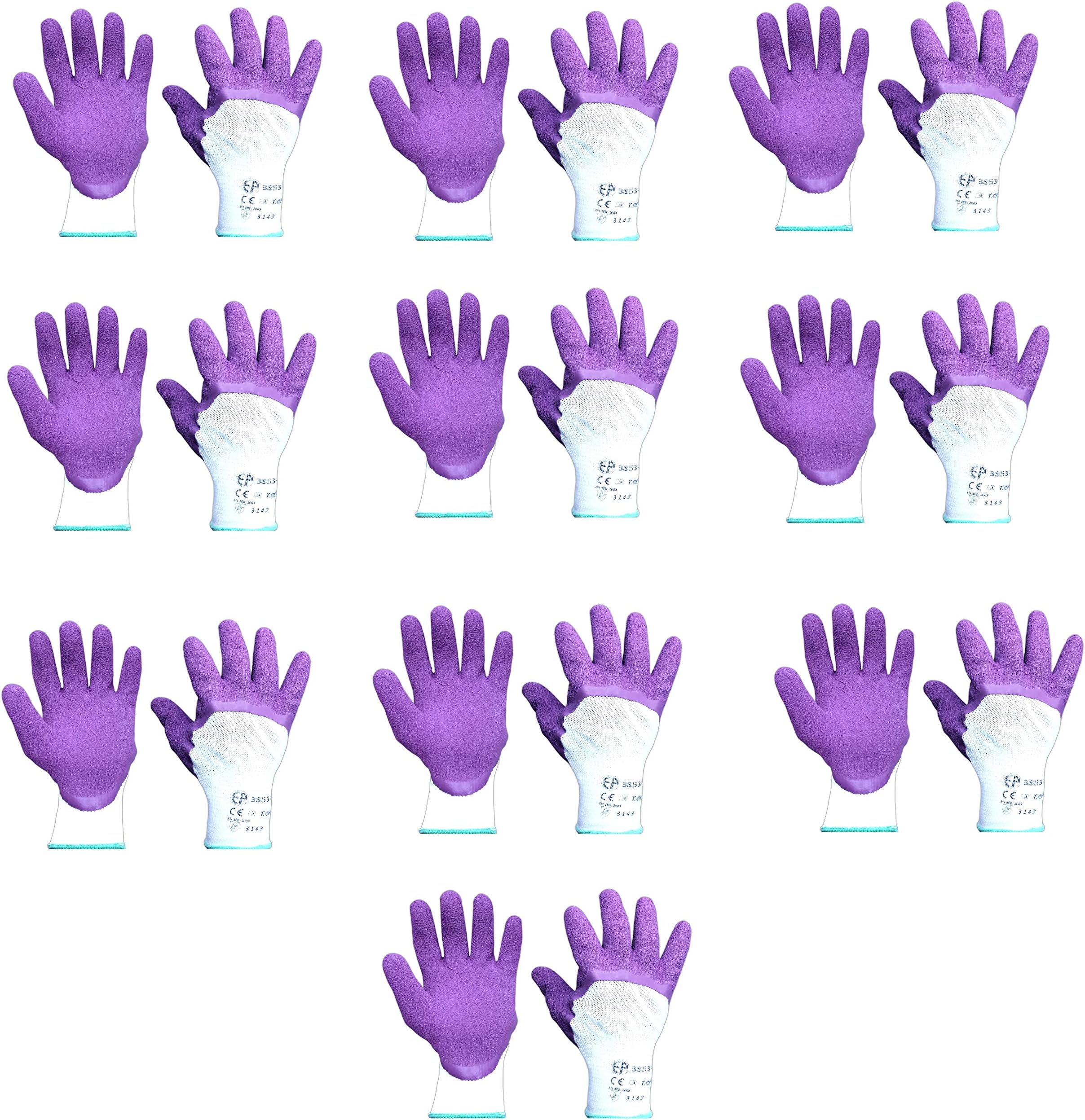 Fortane Knife Cut Resistant Safety Hand Gloves | Safe Industrial Gloves | Gardening | Sharp Items | Kitchen Cleaning Multipurpose Gloves (Color May Vary) Pair of (10)