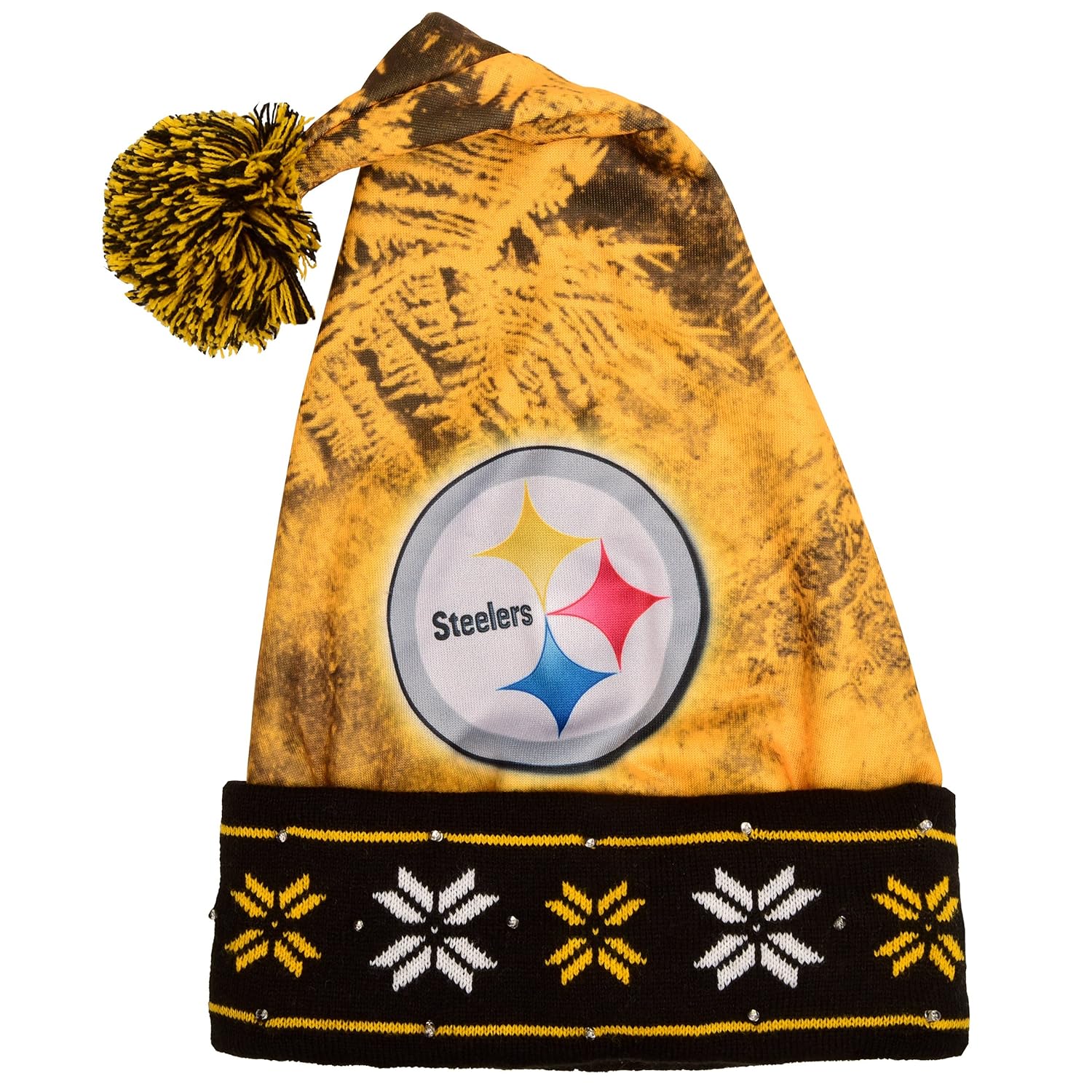 pittsburgh steelers santa hat