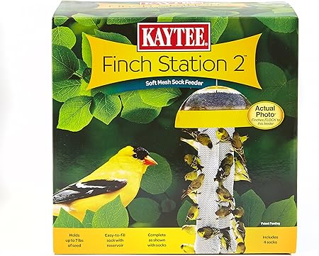 Amazon Com Kaytee Finch Feeder Pet Bird Feeders Garden Outdoor