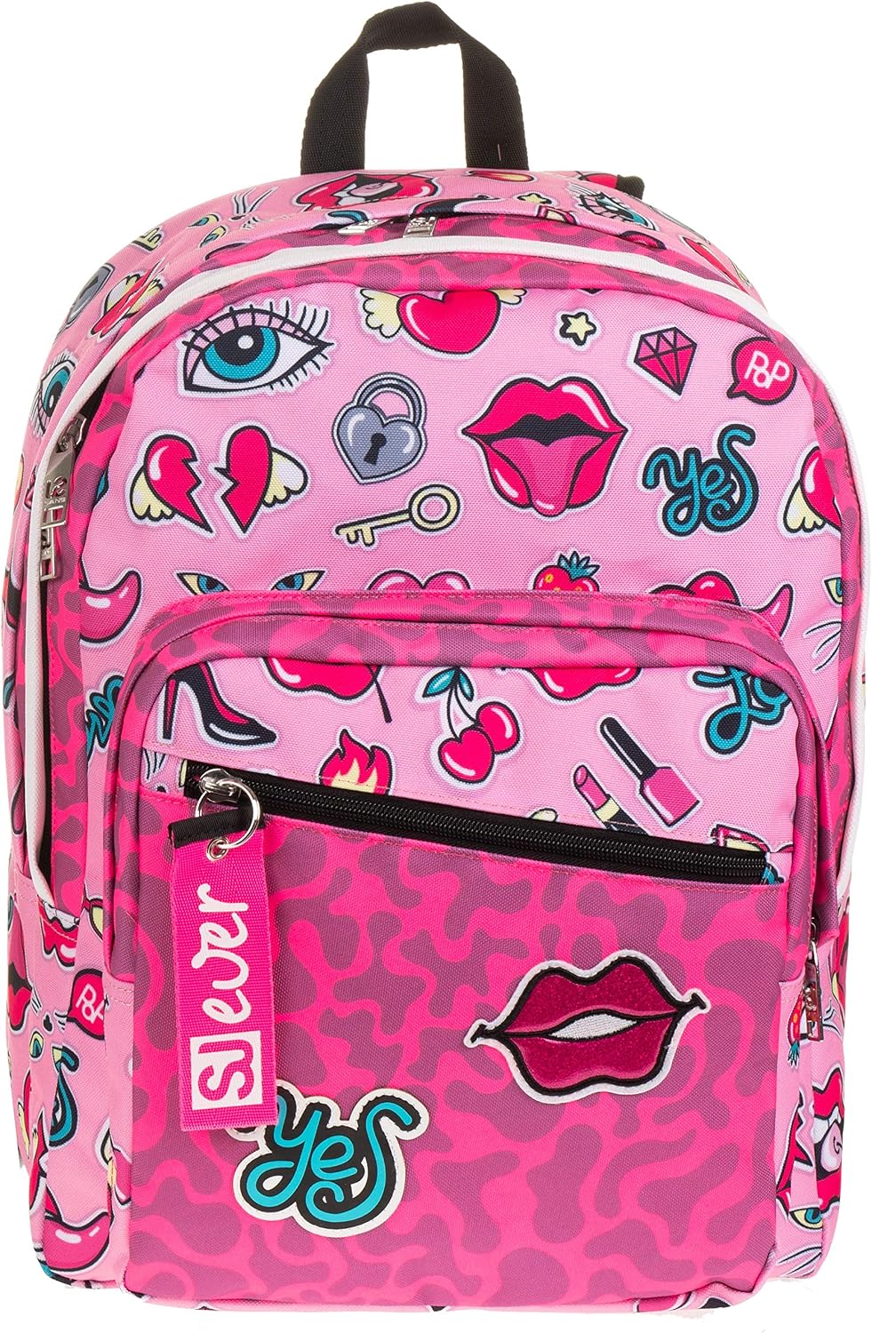 Valigeria 31 Lt Scuola \u0026 Tempo Libero Zaino Doppio Scomparto Rosa  Portapenne SJ Ever urban-earth.co.uk