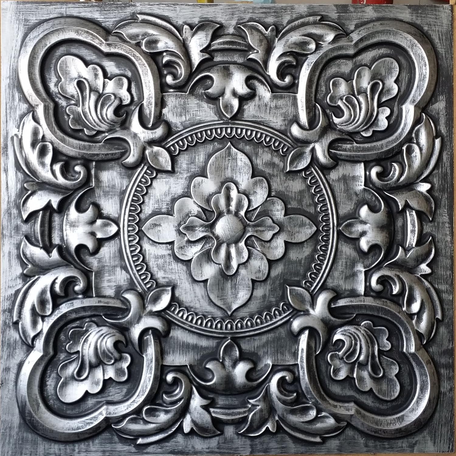 Ceiling Tile Antique Tin Emboss Restaurant Decor Ceiling Panels