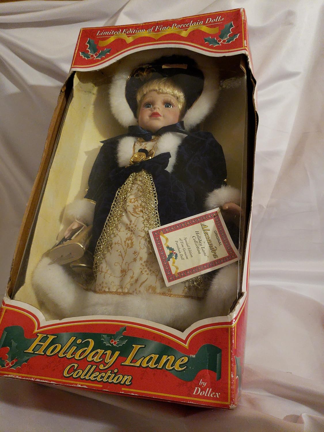 holiday lane collection porcelain dolls