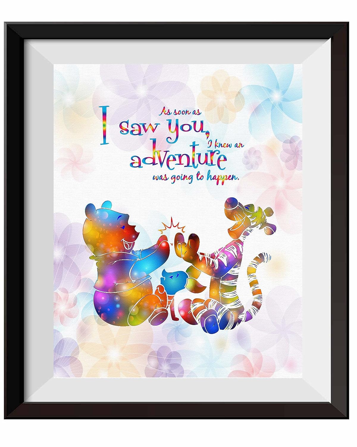 8X10 Uhomate Nursery Decor Winnie The Pooh Quotes Winnie Pooh Home