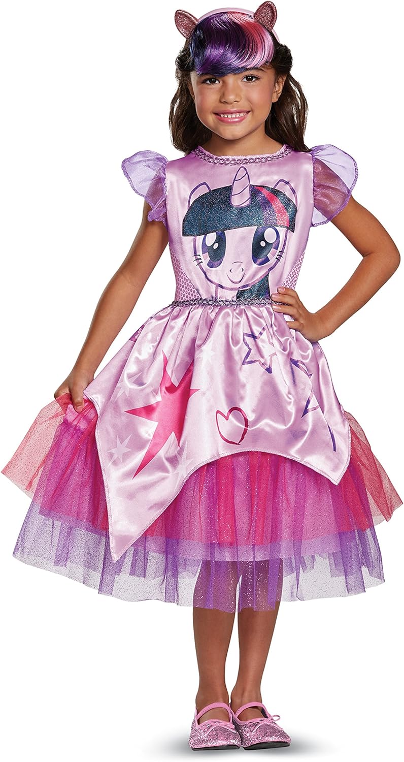 Twilight Sparkle Movie Classic Costume, Purple, Small (4-6X)