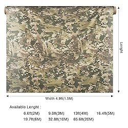 LOOGU Camo Burlap, Camouflage Netting Cover Army
