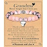 Gifts for Mom Wife Grandma New Mom to Be Bonus Mom Sister Dog Mom Aunt Stepmom Mother-in-Law Daughter Daughter-in-Law, Mothers Day Graduation Christmas Valentines Day Bracelet Gift for Women Her