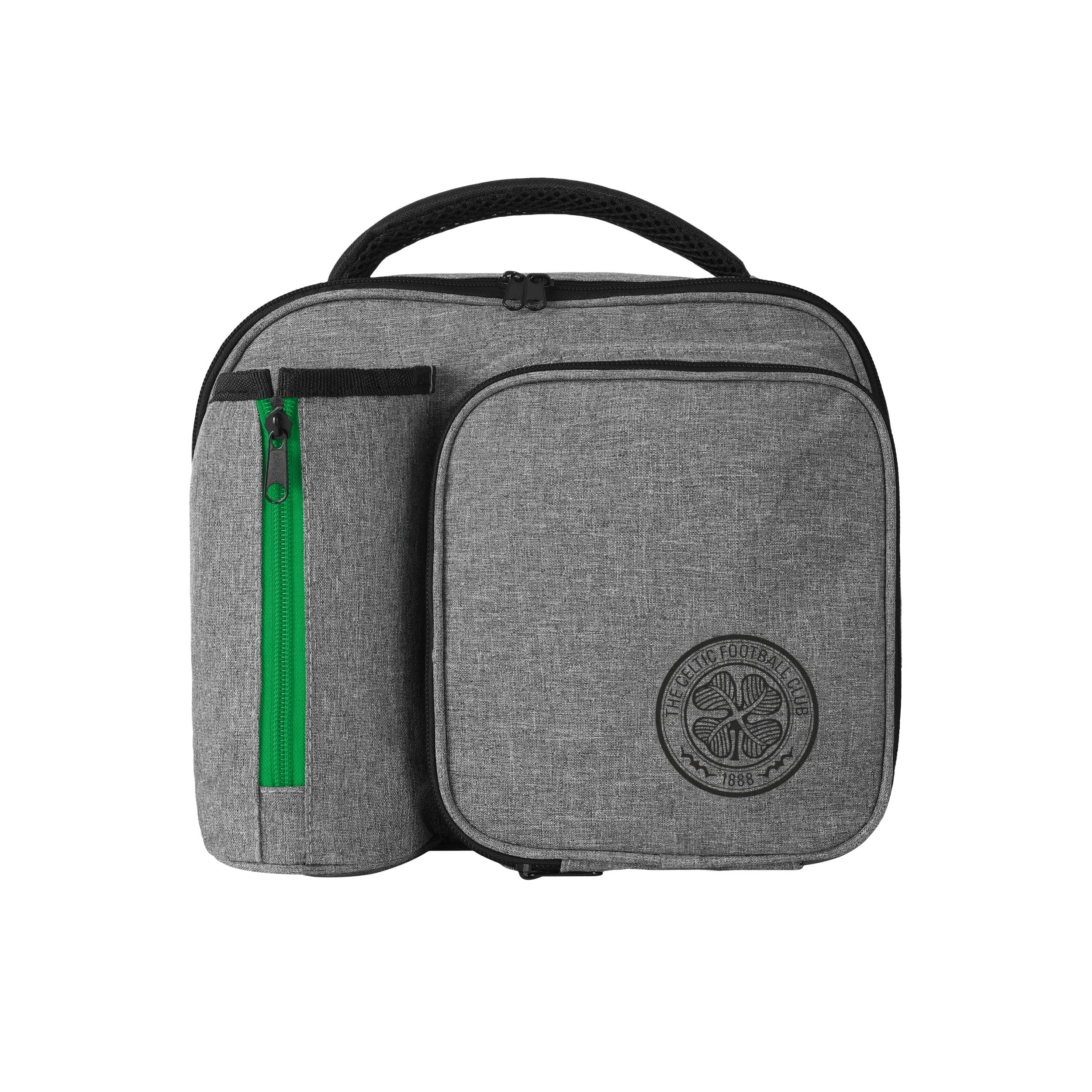FOCO Officially Licensed Celtic FC Grey Lunch Bag with Bottle Holder — image 1