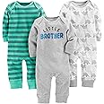 Simple Joys by Carter's baby-boys 3-pack Jumpsuits