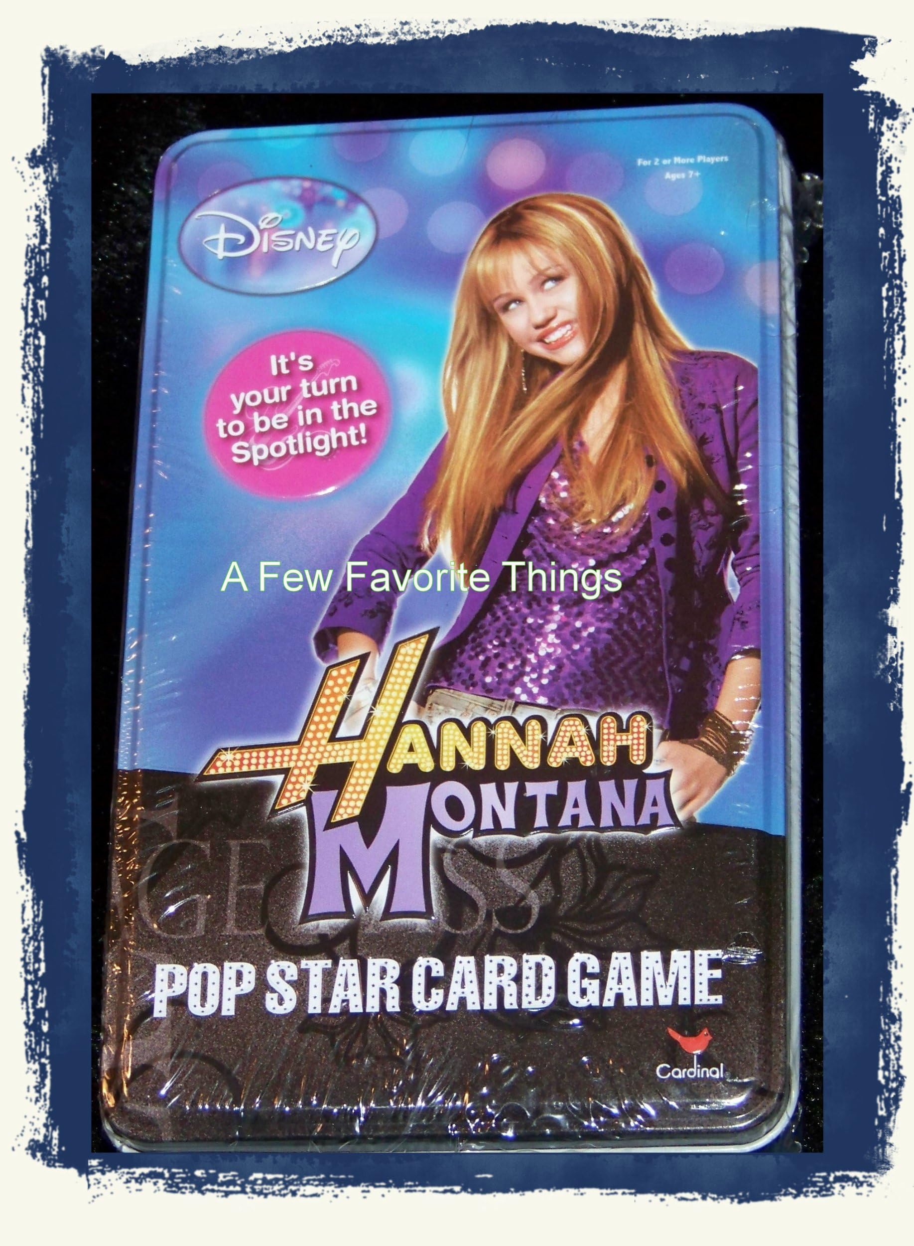 Hannah Montana Pop Star Card Game