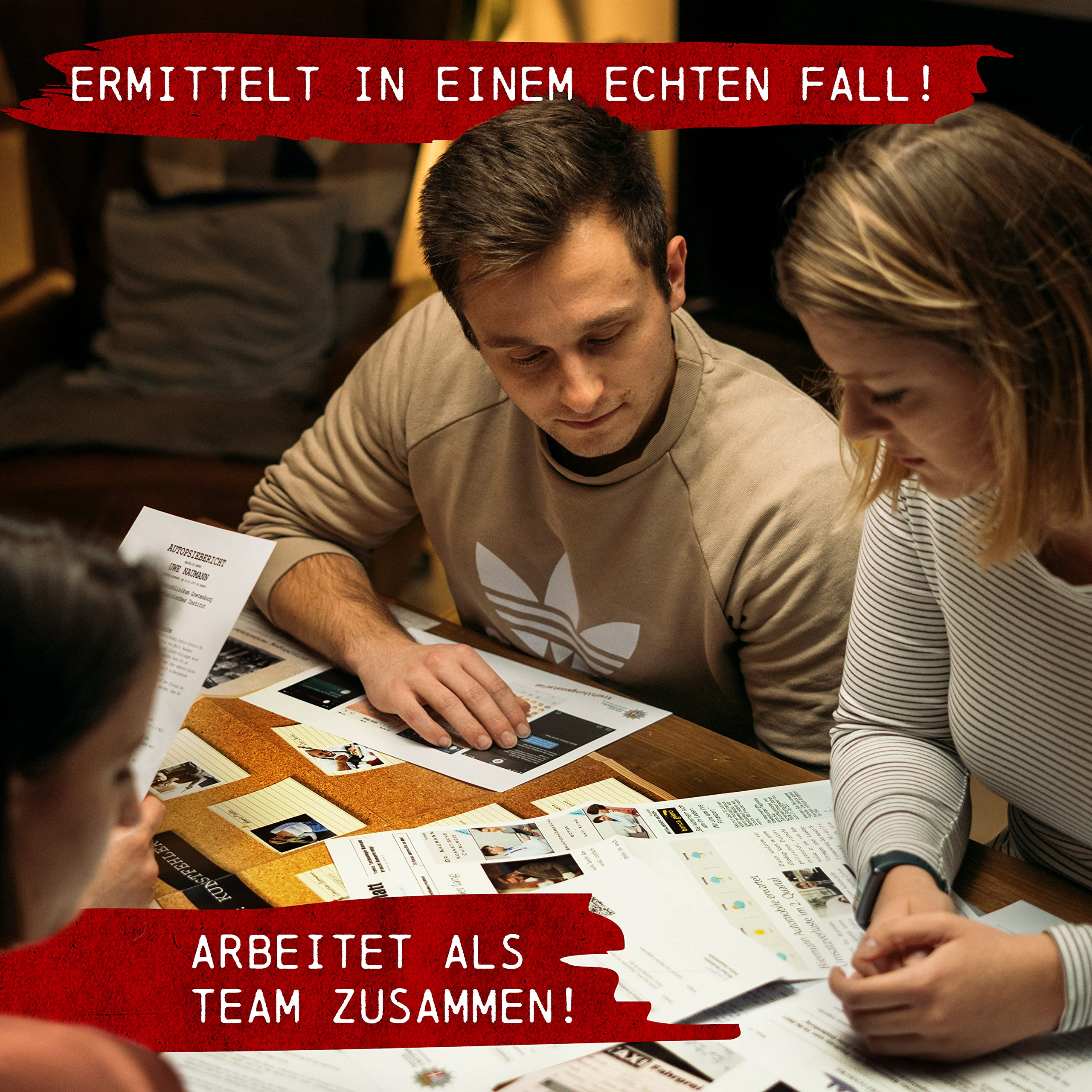 CRIMECASES Krimispiel: Tatort Tonstudio I Cold Case Fallakte I Krimispiele für Erwachsene für 1-6 Personen I Mordfall lösen Spiel für zuhause ab 14 Jahren | Krimifall Escape Room Spiel 3