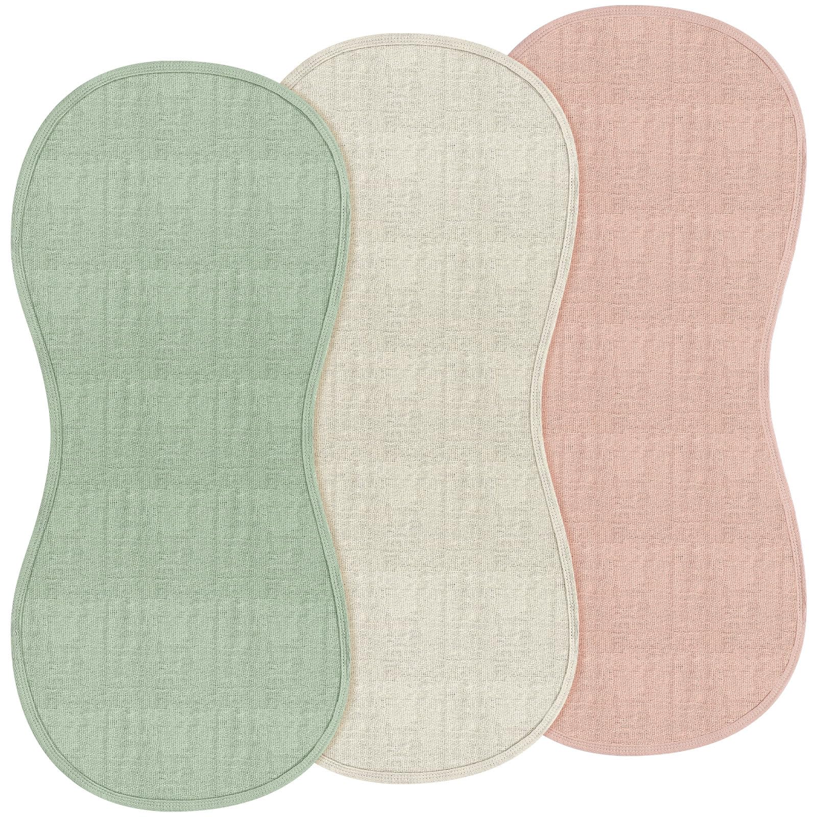 Photo 1 of Hhahafelt 3 Pcs Changing Pad Liners Fits in Peanut Shape Changing Pad Waterproof Diaper Mats Organic Cotton Peanut Mats are Warm on a Baby's Back, Washable Reusable(Fresh Style)