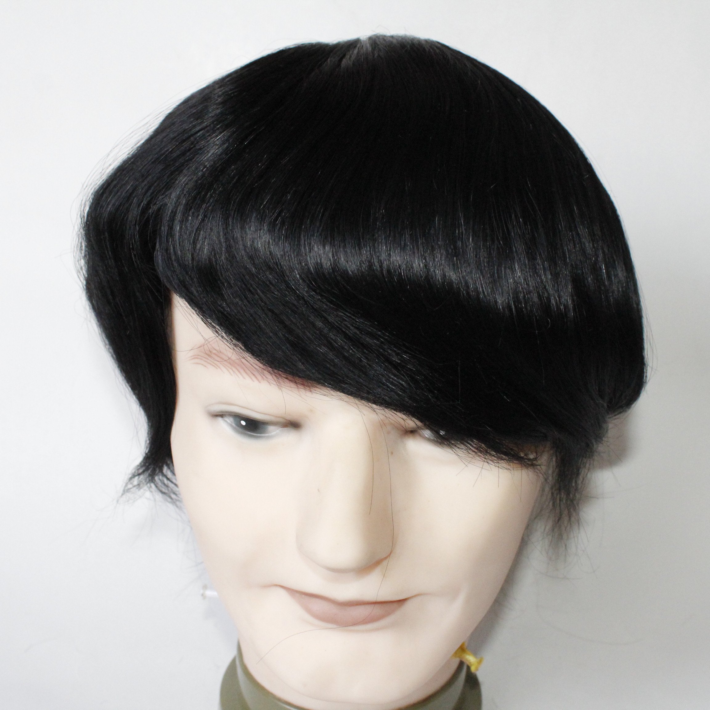 Mens Toupee 100 Human Hair Invisible Skin Pu Toupee Men S Hair