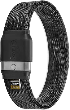 LITELOK® Gold-Fahrradschloss (Rabenschwarz)