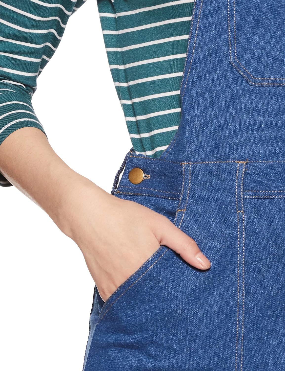 faballey women's denim a-line dress