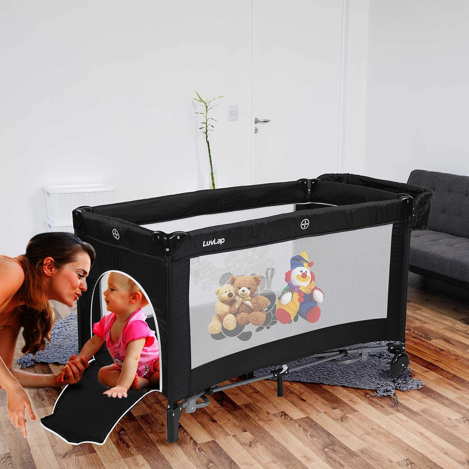 luvlap sunshine baby playpen