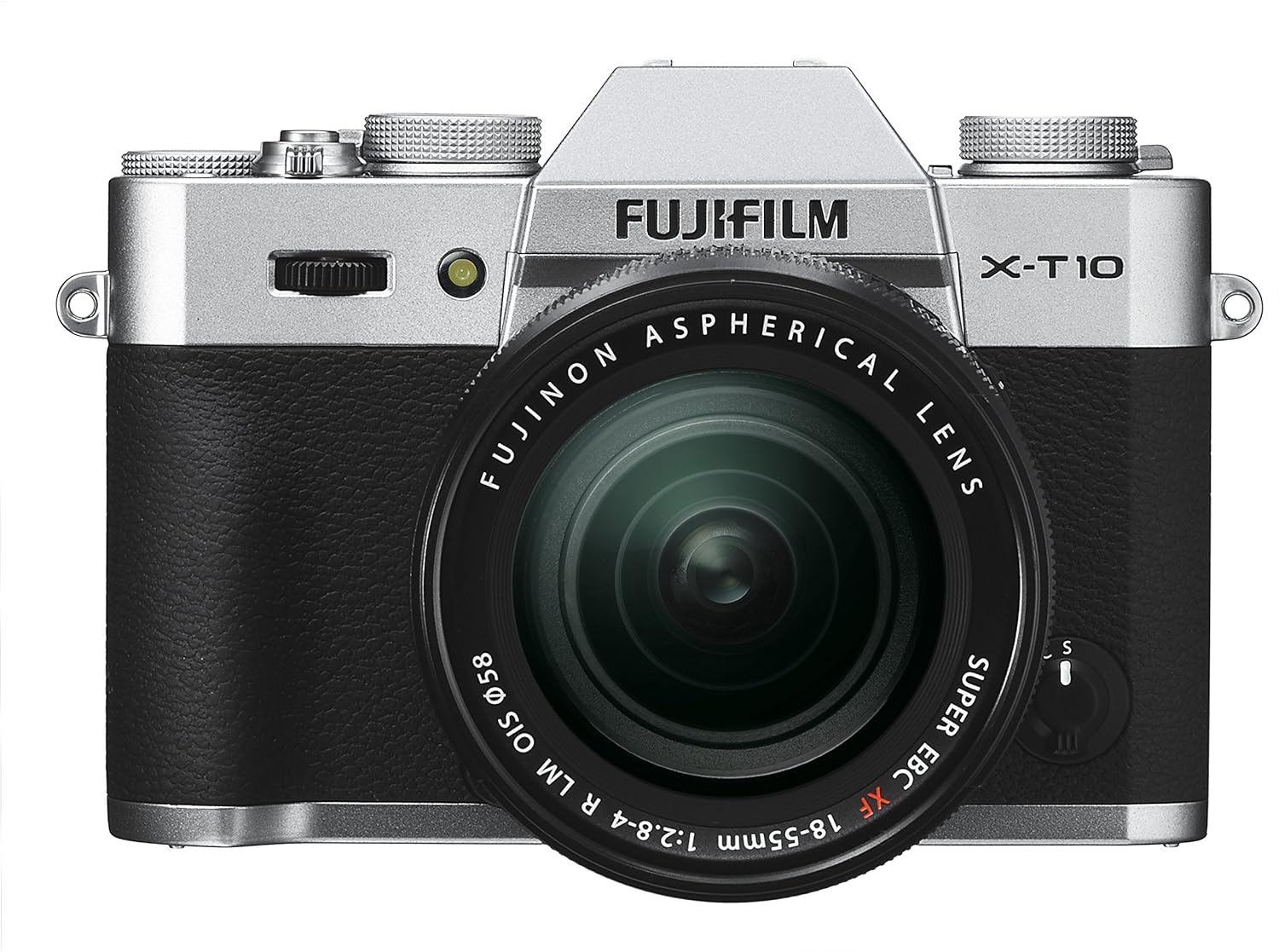 Amazon.com : Fujifilm X-T10 Silver Mirrorless Digital Camera Kit with  XF18-55mm F2.8-4.0 R LM OIS Lens : Camera & Photo