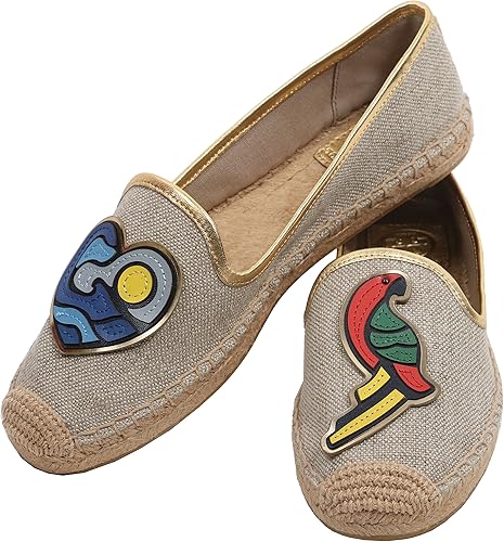 tory burch parrot espadrille