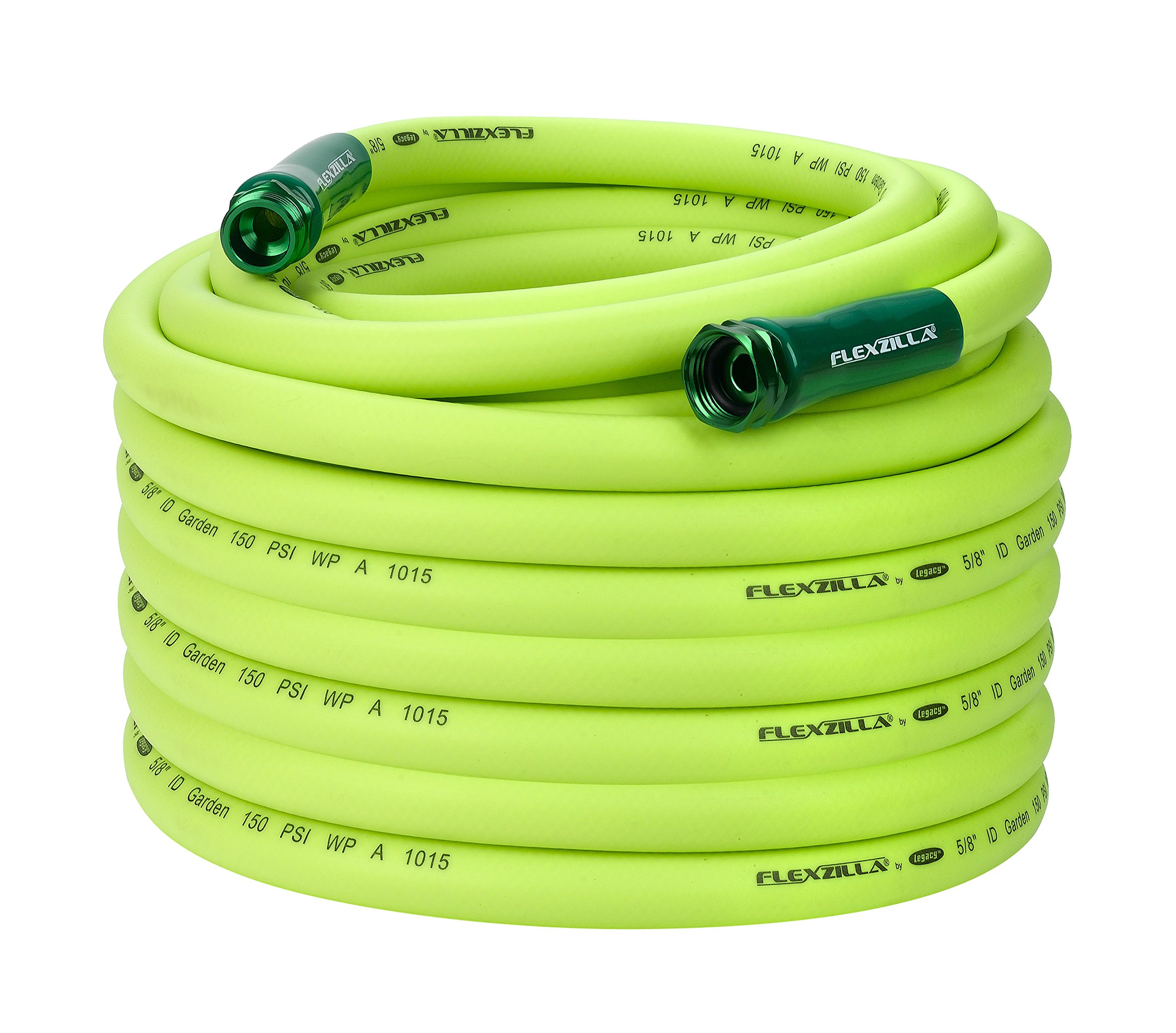 Legacy HFZG5100YW Flexzilla 5/8" x 100 Hybrid Garden Hose with 3/4" GHT Ends 92329591000 | eBay