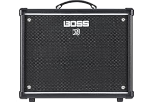 BOSS Katana-50 Gen 3 Guitar Amplifier | Compact 50-Watt Combo Amp | Custom 12-Inch Speaker | Evolved Tube Logic Sound | 12 Am