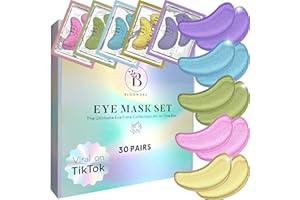 BLOOMORA Variety Under Eye Patches (30 Pairs) - Dark Circles & Puffiness Care - Eye Mask for Care