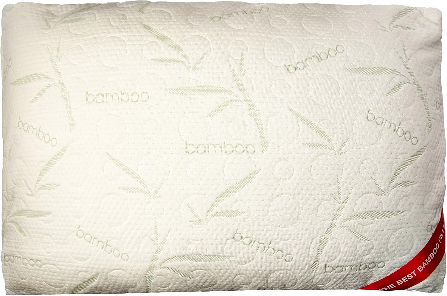 Amazon Com Bamboo Pillow Firm Shredded Memory Foam Set Of 2
