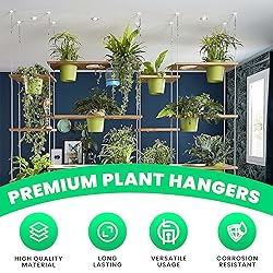 Etoolia Ceiling Hooks for Hanging Plants- 4pcs 2.56