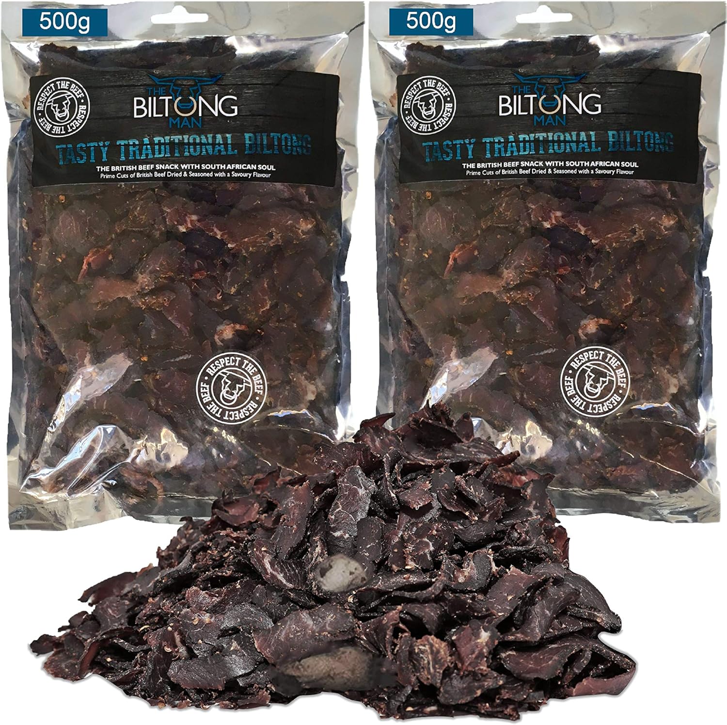 1kg Biltong, Tasty Traditional Beef Biltong, a Favourite South African
