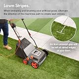 VonHaus 1800W Artificial Grass Brush – 370mm Width, 45L Bag, 10m Cable view 4