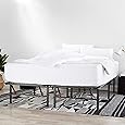 Amazon Basics Foldable, 14" Metal Platform Bed Frame with Tool-Free Assembly, No Box Spring Needed - Twin