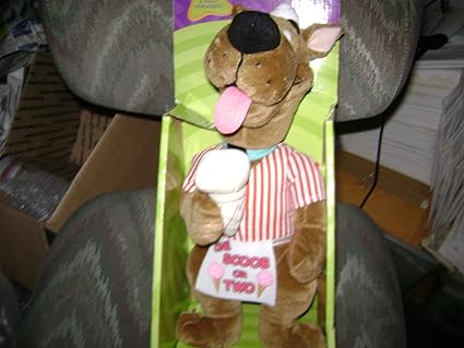 talking scooby doo plush toy