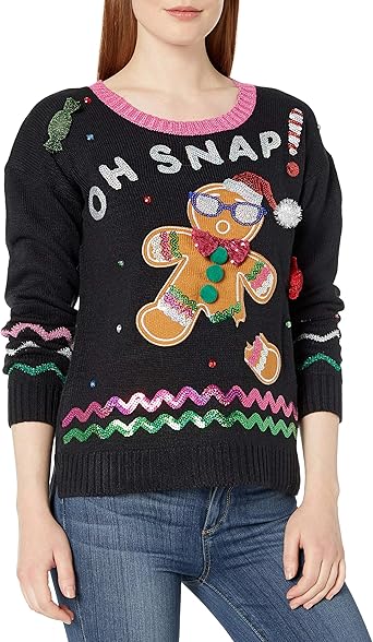 ugly christmas sweater sequins