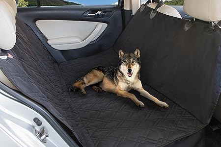 dog car seat cover waterproof & hammock convertible