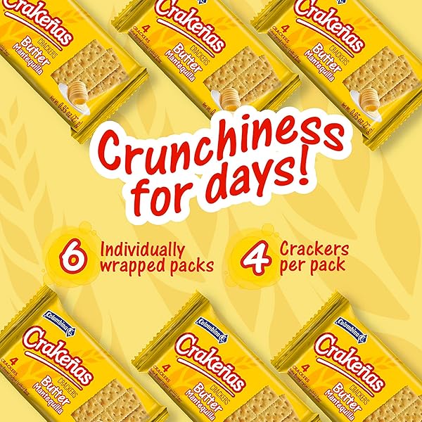 COLOMBINA BUTTER CRACKERS, SAVORY THINS CRACKENAS, 5.71 OZ