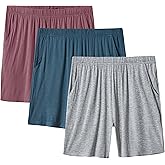 JINSHI Womens Pajama Shorts Soft Comfortable Lightweight Elastic Drawstring Modal Pajama Bottoms Lounge Shorts with Pockets