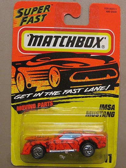 matchbox imsa mustang