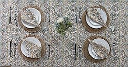 Ridhi - Hand Block Print Cotton Cloth Dinning Table