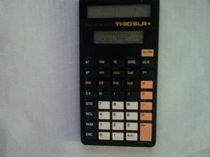 Amazon Com Ti 30 Slr Calculator Other Products Electronics