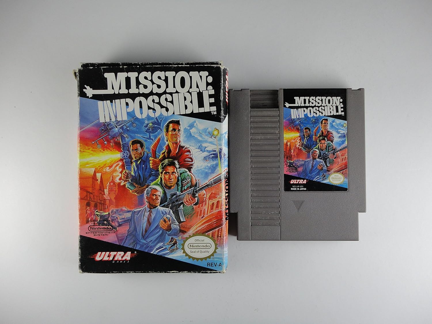 Amazon Com Mission Impossible Nintendo Nes Video Games