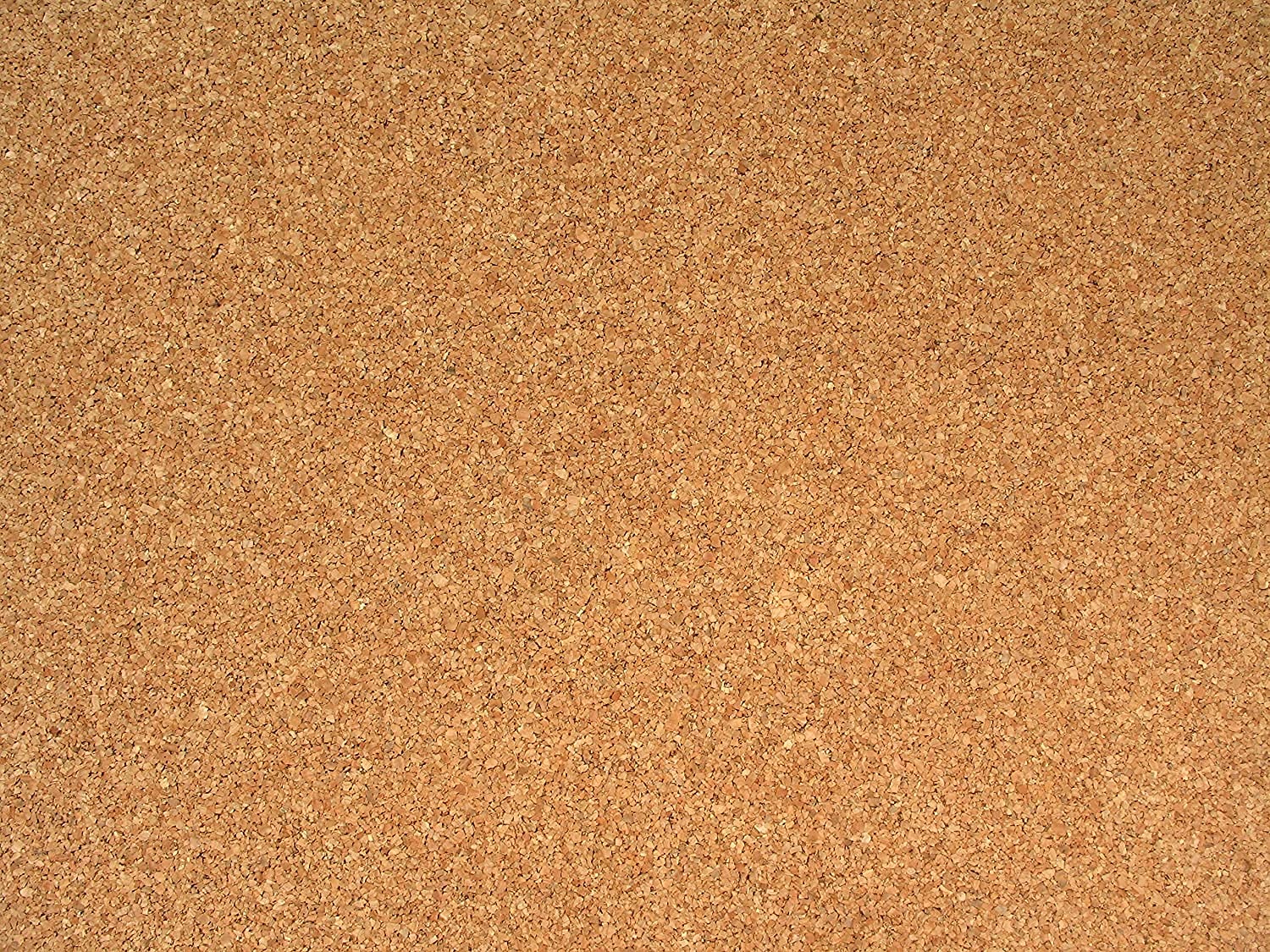 ISDI Natural Textured Cork Board 40x30cm, 4mm Thickness, Wall Mounted, Rectangular